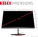 HP OMEN X 25f 240Hz Full HD Gaming Monitor 1920x1080 1ms Adaptive Sync G-SYNC view 5