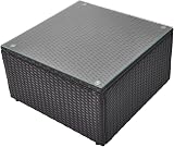 Panana 5 Seater Rattan Corner Sofa Set with Coffee Table and Cover view 3