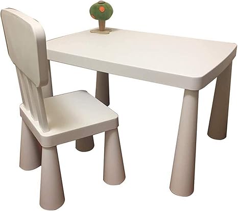 Amazon Sairui 2 1テーブルとキッズルーム ベッドルーム 幼稚園 プレイルーム アウトドア 環境にやさしいプラスチック用1つの椅子の子供のデスクシートセット 子供デスク デスク単体 オンライン通販