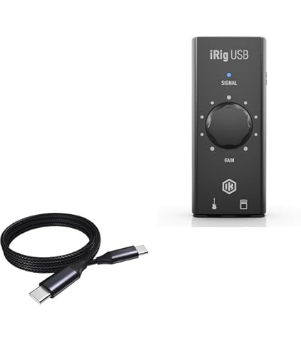 その他 IK Multimedia iRig USB IK Multimedia iRig USB Instrument Audio Interface (USB-C