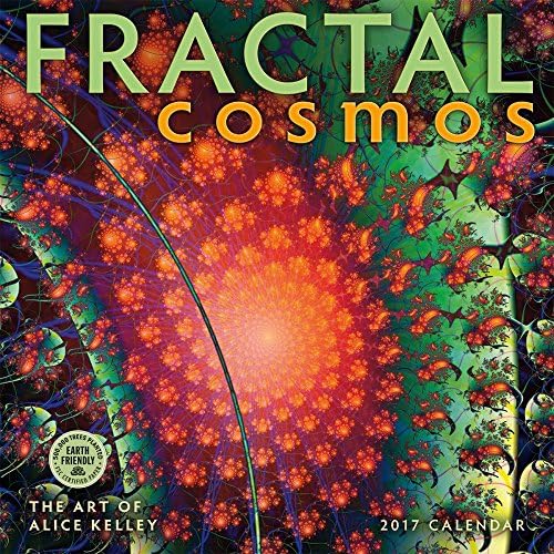 2017 Fractal Cosmos Wall Calendar