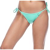 Body Glove Womens Smoothies Tie Side Solid Fuller Coverage Bikini Bottom SwimsuitBikini Bottoms