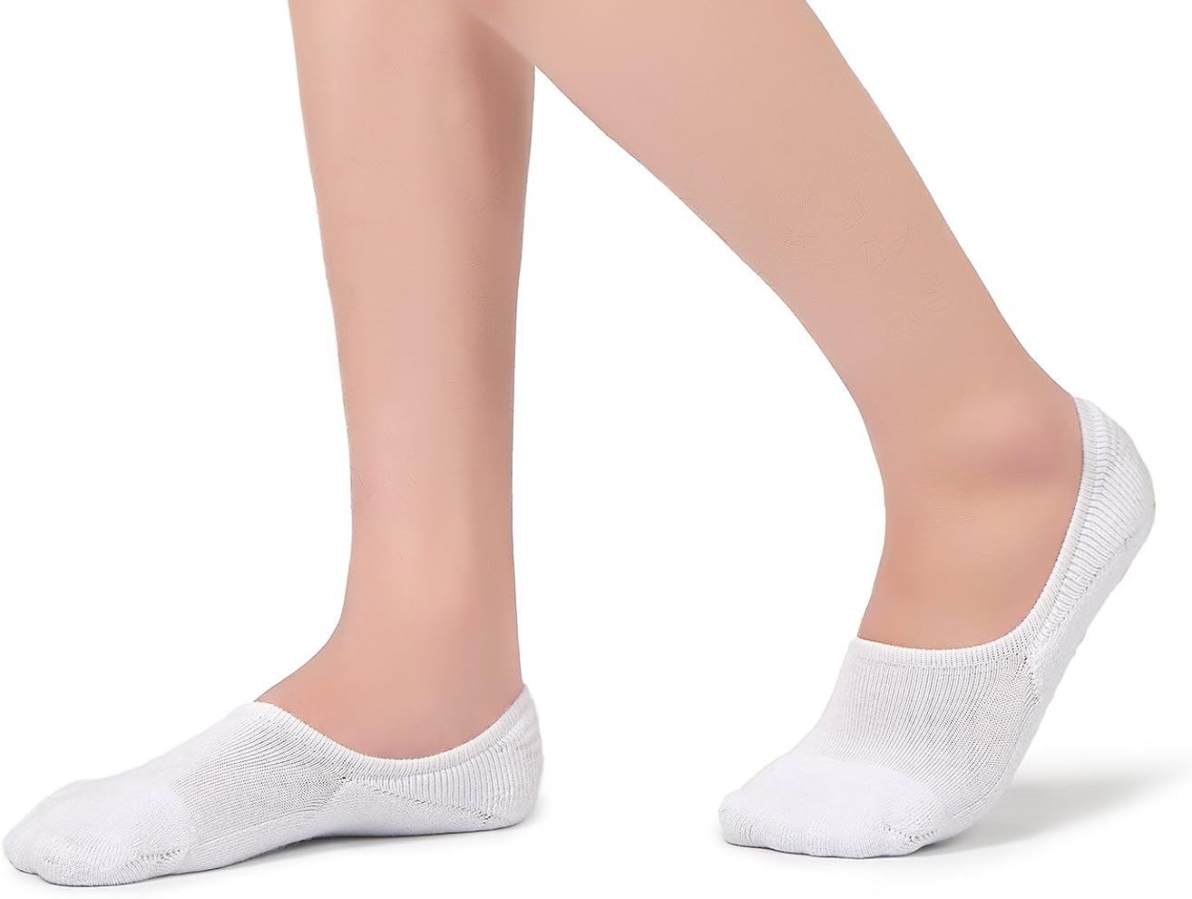 Leotruny Women's Cushion Sweat-absorbent Breathable Soft Athletic No Show Socks at  Women’s Clothing store