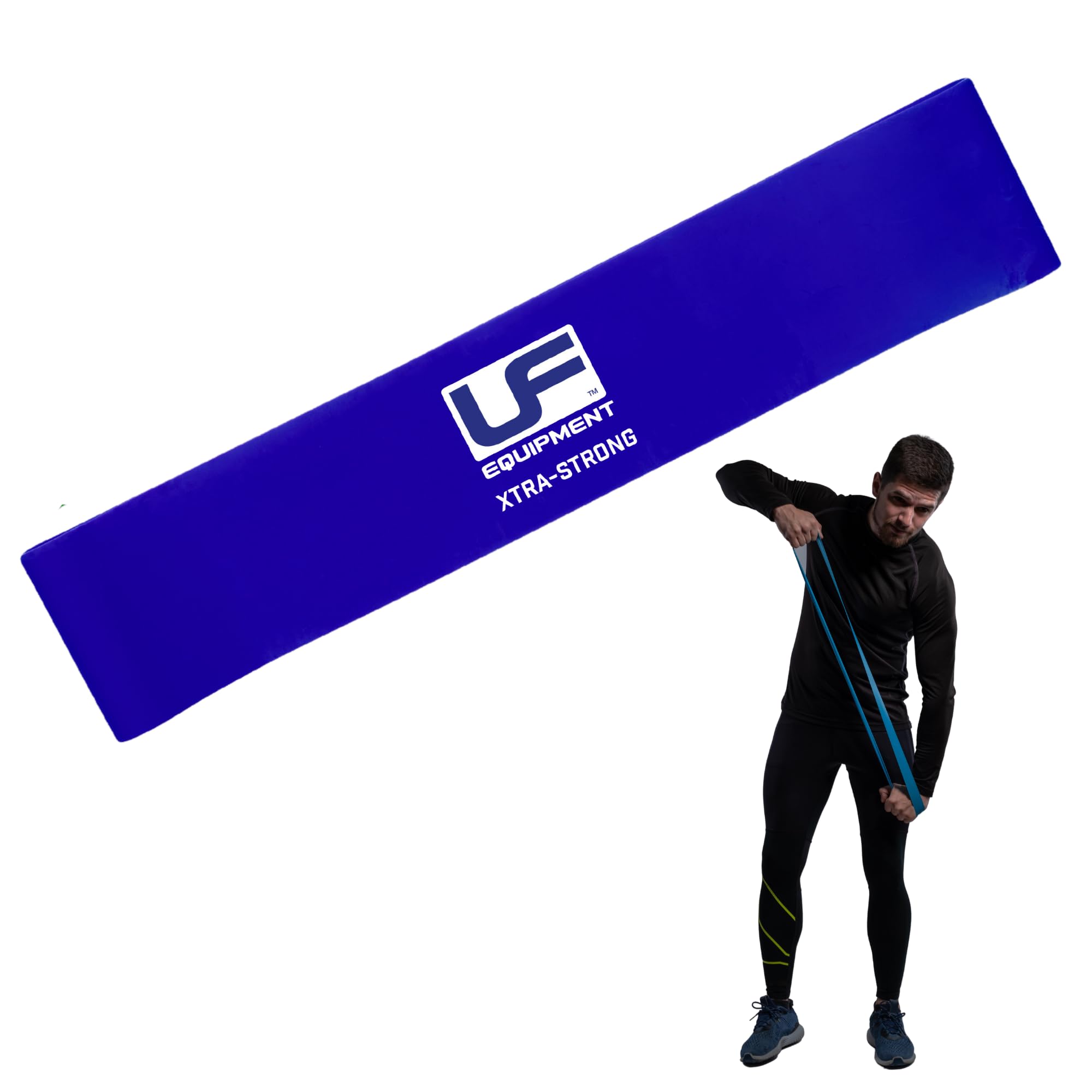 Ufe Unisex' s Urban Fitness Resistance Band Loop 12 Inch, Blue, F/S