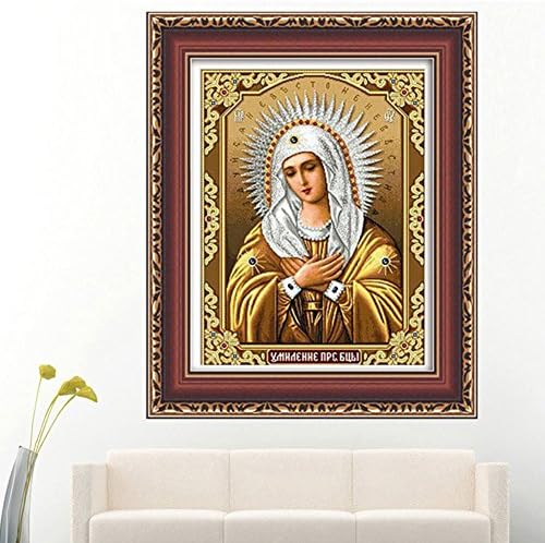 Mingo Religious Woman 5D DIY Diamond Painting Of Crystals Embroidery Needlework Cross Stitch For Wall Home Deor