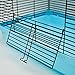 Niteangel Small Animal Habitat, Hamster Cage Blue and Black