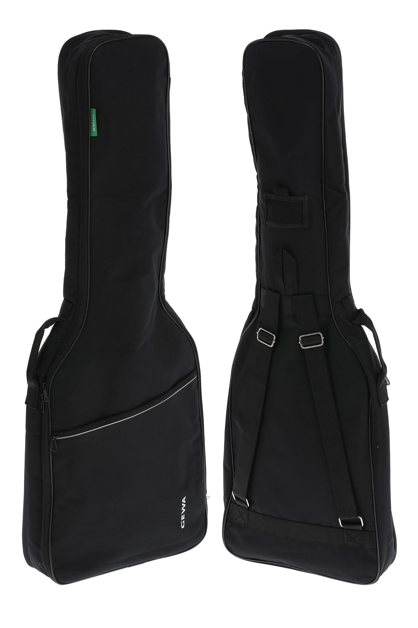 GEWA Guitar Gig Bag Basic 5mm for electric guitar (high-quality guitar bag made of tear-proof Cordura 600 Denier, reinforced supporting parts, 5 mm high-density foam padding) 211400