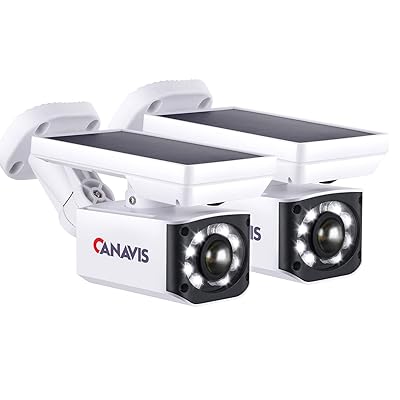 Solar Lights Outdoor Motion Sensor, 800Lumens 8 LED Spotlight with PIR Motion Detection, Wireless Security Solar Flood Light (2 Pack)