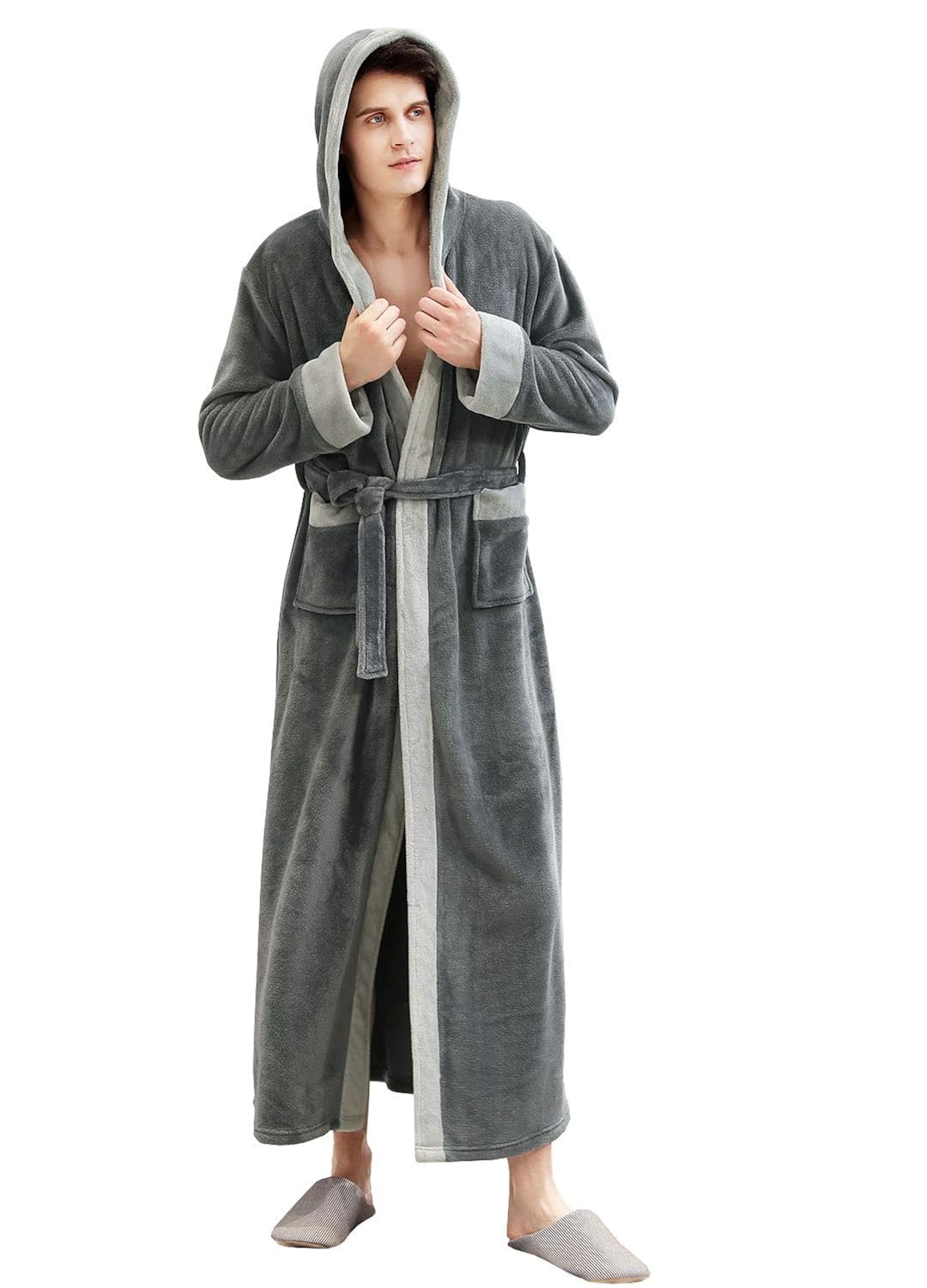 fluffy bathrobe mens