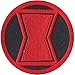 Marvel Comics Avenger Black Widow Superhero Crest Iron on Applique Patch