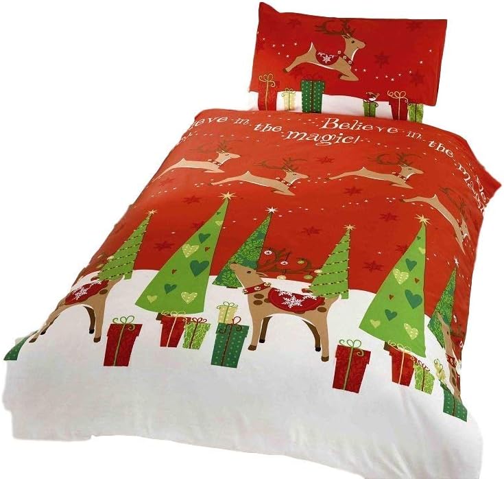 cot bed christmas bedding