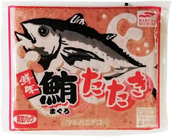 Amazon 冷凍 業務用 マルハニチロ 鮮味 まぐろたたき 500g 冷凍 鮪 の タタキ ショクラボ 鮮魚 通販