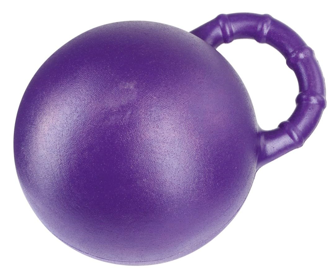 Kerbl Horsen Around 32389 Horse Playing Ball Purple with Mint Flavour