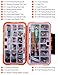 Fishing Gear Tackle Box 350pcs Kit with Hooks for Freshwater