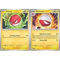 Pokemon Electrode 101/165 - Voltorb - Pokemon 151 - Evolution 2 Card Set