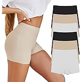 SHARICCA BoyShorts Panties for Women Seamless Soft Boy Shorts Underwear Short Boxer Briefs Anti Chafing Multiple Pack
