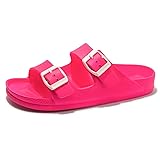 FUNKYMONKEY Women's Comfort Slides Double Buckle