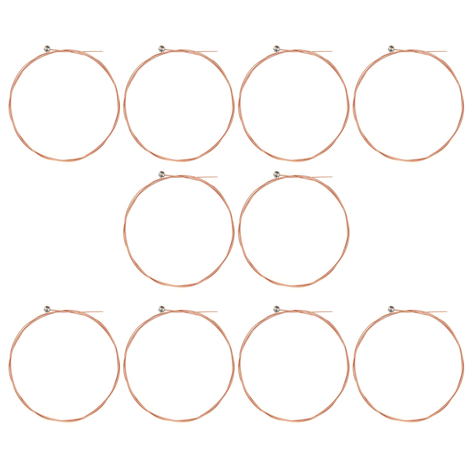 LT Easiyl 10pcs G-3rd Guitar Strings Guitar G String 88cm Acoustic Guitar String Folk Guitar String Resistant Rust Copper String Guitar String Replacements