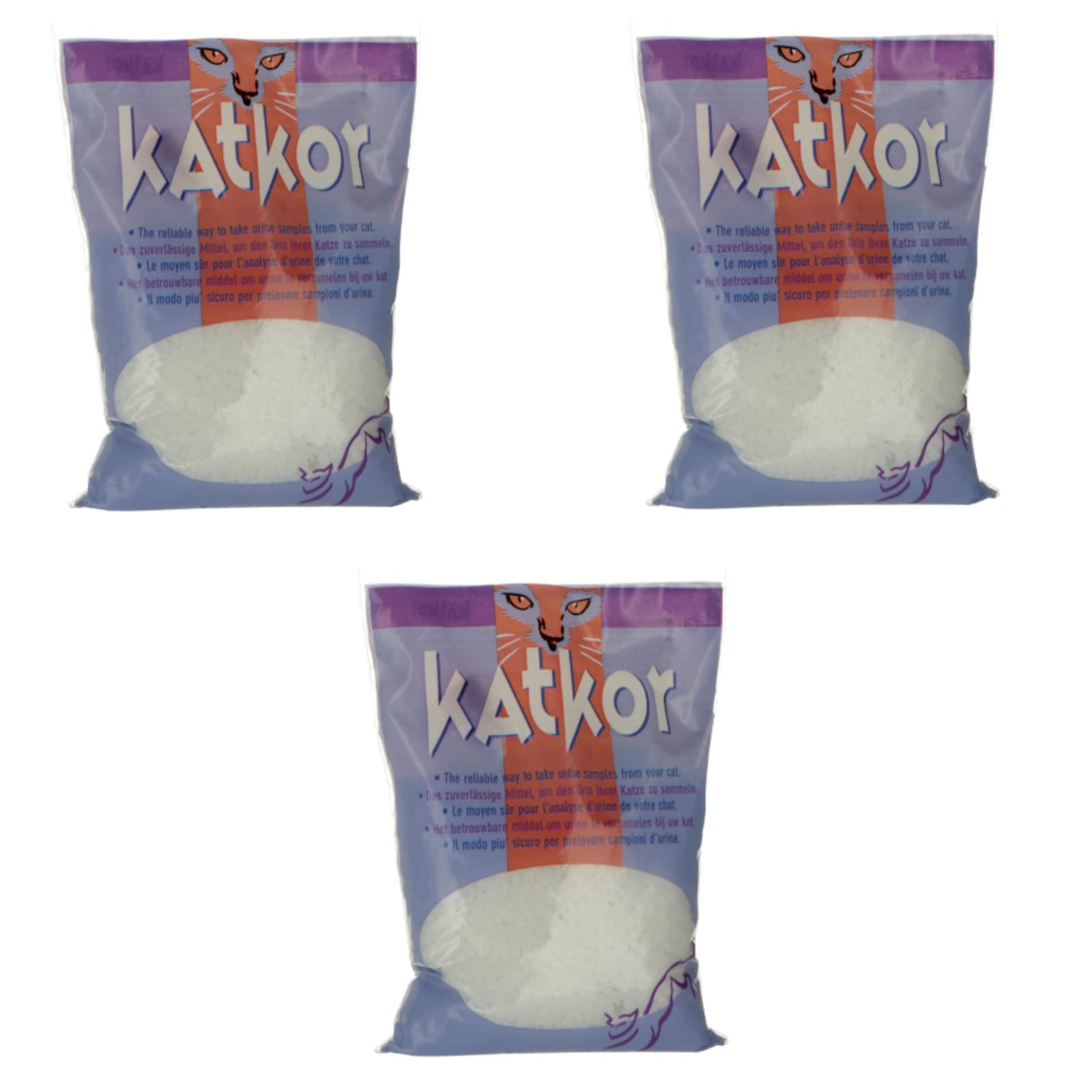 Katkor Urine Cat Litter Pearl Litter Bundle 3 x 200 g