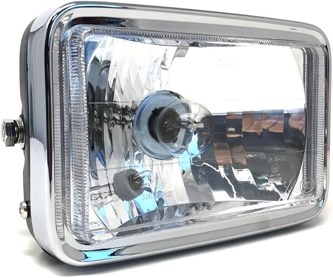 faro motocicleta rectangular