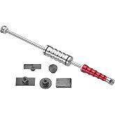 kauplus 7PCS Slide Hammer Dent Puller &amp; Tab Kits Set, Auto Body Dent Removal Cold Glue Tab Kits