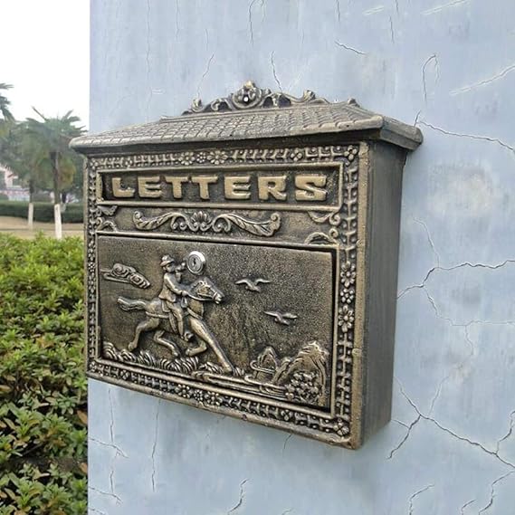 DHFDHD buzones de Correos Exterior Occidente Buzón de Montaje en Pared