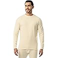 ColdPruf Men's Authentic Dual Layer Long Sleeve Wool Plus Crew Neck Base Layer Top