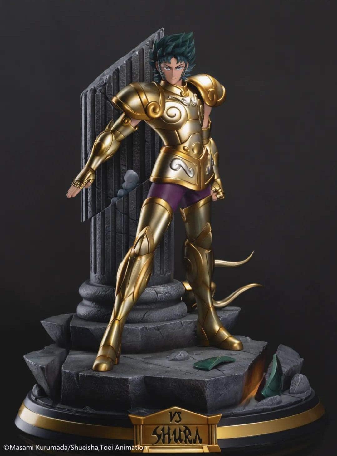 Amazon 予約受け ゴールド聖闘士 カプリコーン 修羅 フィギュア ガレージキット 海外immortals限定品 樹脂製 塗装済み完成品 スタチュー フィギュア ドール 通販