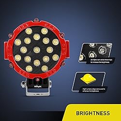 Nilight Led Pods 2PCS 7 Inch 51w 5100LM Led Light