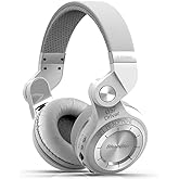 Bluedio T2 Plus Turbine Wireless Bluetooth Headphones with Mic/Micro SD Card Slot/FM Radio (White)
