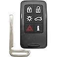 AutoKeyMax 902Mhz Replacement for 2007-2018 Volvo S60 S80 V40 V60 V70 XC60 XC70 6 Button Smart Remote Key Fob 30659502 KR55WK49266,by AUTOKEYMAX (1)