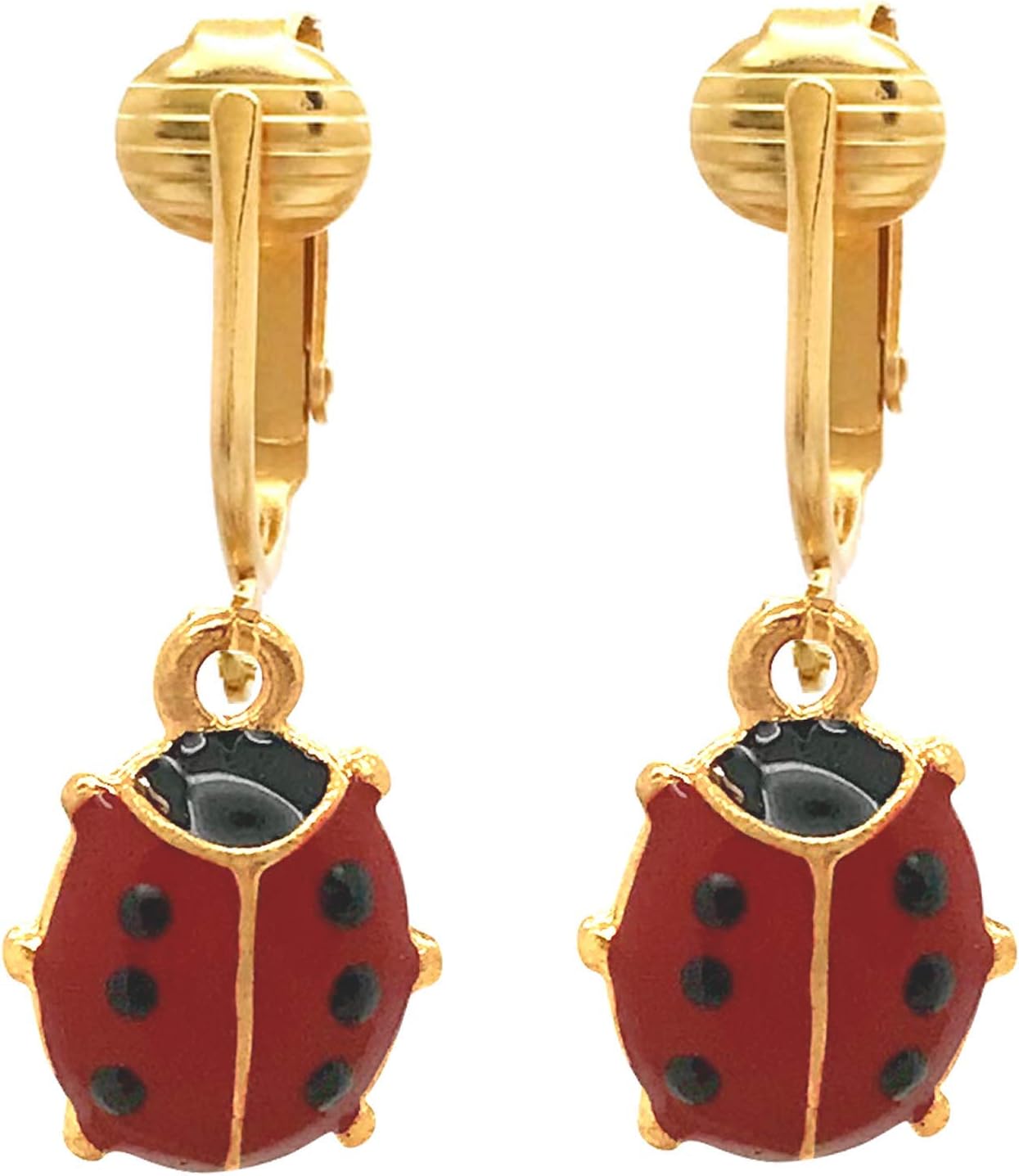 Bright & Fun Clip On Earrings Un-pierced Ears, Flamingo, Unicorn, Flowers, Ladybug, Soccer