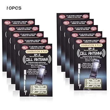 martialart 10 PCS Handy Signal Boosters Mobile Antennenverstärker SP-2 Antenne Generation X Plus