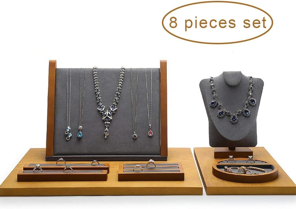 Jewelry Display Props Solid Wood Jewelry Rack Jewelry Store Necklace