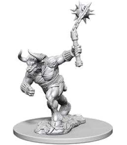Reaper Miniature Tarsus, Minotaur Adventurer - 28mm Scale Unpainted Fantasy Figure For Tabletop RPG & Wargaming