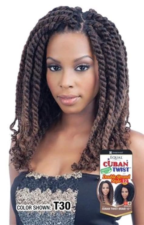 Freetress Equal Synthetic Hair Braids Havana Twist Style Cuban