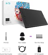 HUION Inspiroy H610X 10x6.25 Inch Graphics Tablet 8192 Pen Pressure view 7