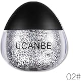 PEPECAREGlitter Party Gel Shimmer Sparkling Cream Show Stage Cosmetic for Hair Face Body (B)