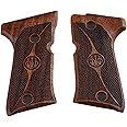 KSD Brand Beretta 92 Compact Compatible Walnut Grips Double-Checkering