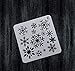 OBUY Christmas Snowflake DIY Craft Hollow Layering Stencils for Wall Painting Scrapbooking Stamp Album Decorative Embossing Paper Card