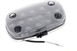 TECNIQ, INC tecniq Inc Surface Mount 4.5" X 2.5" Neutral White 12 LED Dome Light With Switch - E18-LCS0-1