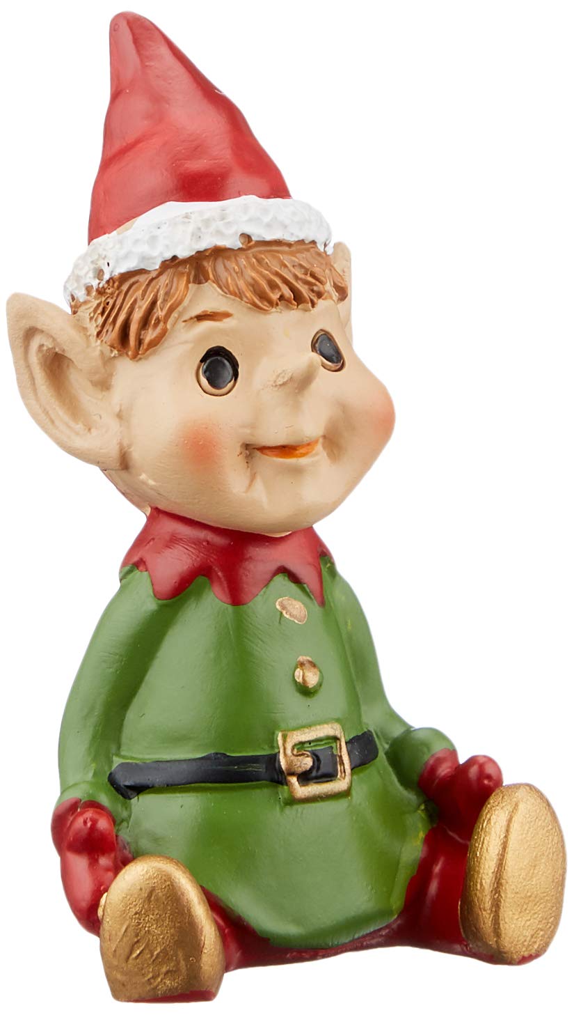 Creative Party F361 Santa's Elf Cake Toppers-12 Pcs