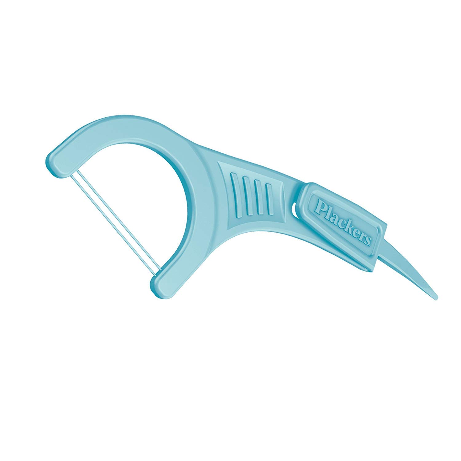 Plackers Twin-Line Dental Floss Picks, 75 Count (Pack of 4), Blue : Beauty