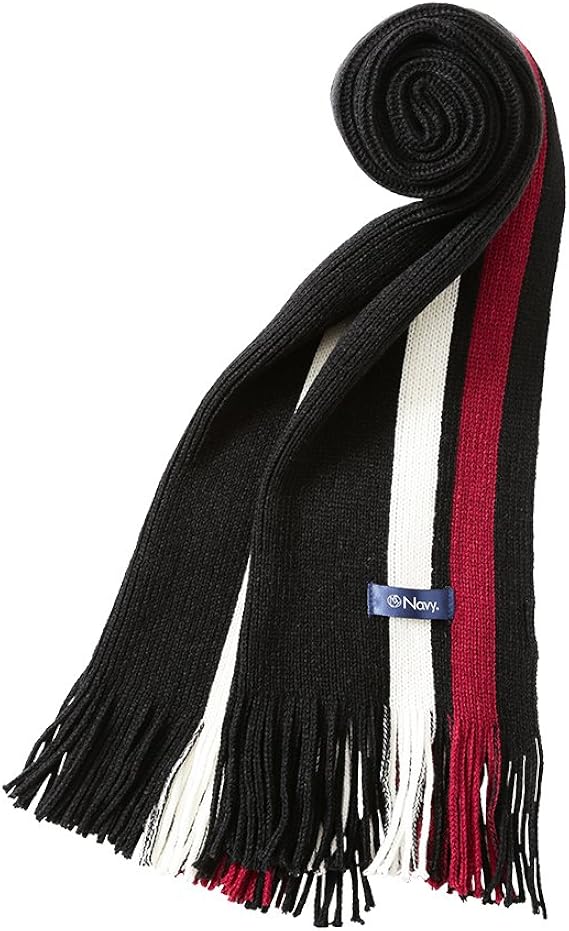 Amazon Navy ネイビー 2ラインラッセルマフラー Mc メンズ ストール マフラー 通販