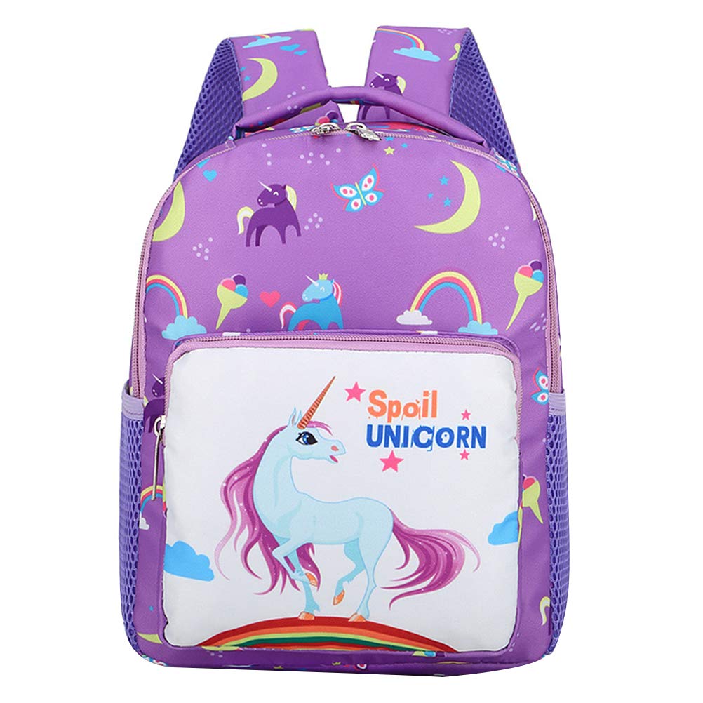Backpack for Girls,Unicorn School Bag,BETOY Cute Unicorn Toddler Backpack Lightweight Little Kids Backpack School Bag with Chest Strap