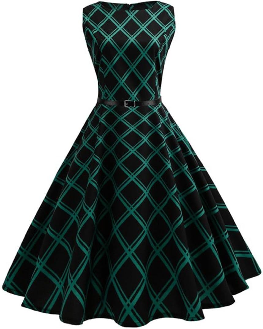 plaid homecoming dress