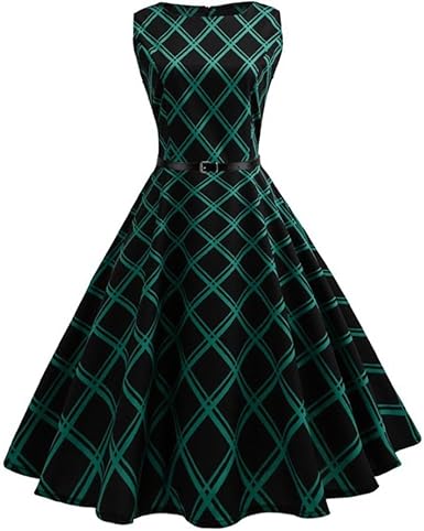 plaid homecoming dress