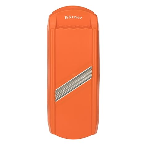 Börner Scheibenschneider orange, Krauthobel, Gurkenschneider, Tomatenschneider, Kartoffelschneider