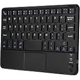 SUNGOOYUE Mini Keyboard with Touchpad, Wireless Keyboard Touchpad Combo Set for PC Tablet