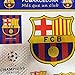 ZQfans Football Club Soccer Team Logo Stickers Car/Glass/Laptop/Wall Sticker Decal (Barcelona, 7.811.8inch)
